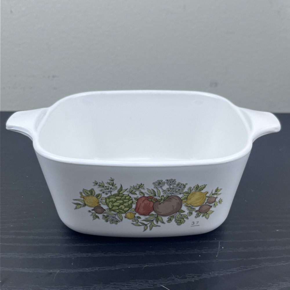 Vintage Corning Ware Spice Of Life Small Casserole Dish No Lid